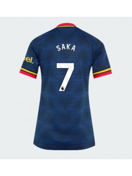 Ženski Nogometna dresi replika Arsenal Bukayo Saka #7 Gostujoči 2026-27 Kratek rokav Ženski Nogometna dresi replika Arsenal Bukayo Saka #7 Gostujoči 2026-27 Kratek rokav